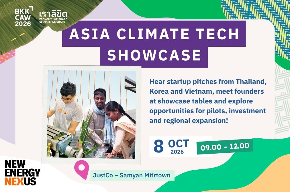 Asia Climate Tech Showcase: Meet the Startups Taking on Regional Climate Challenges