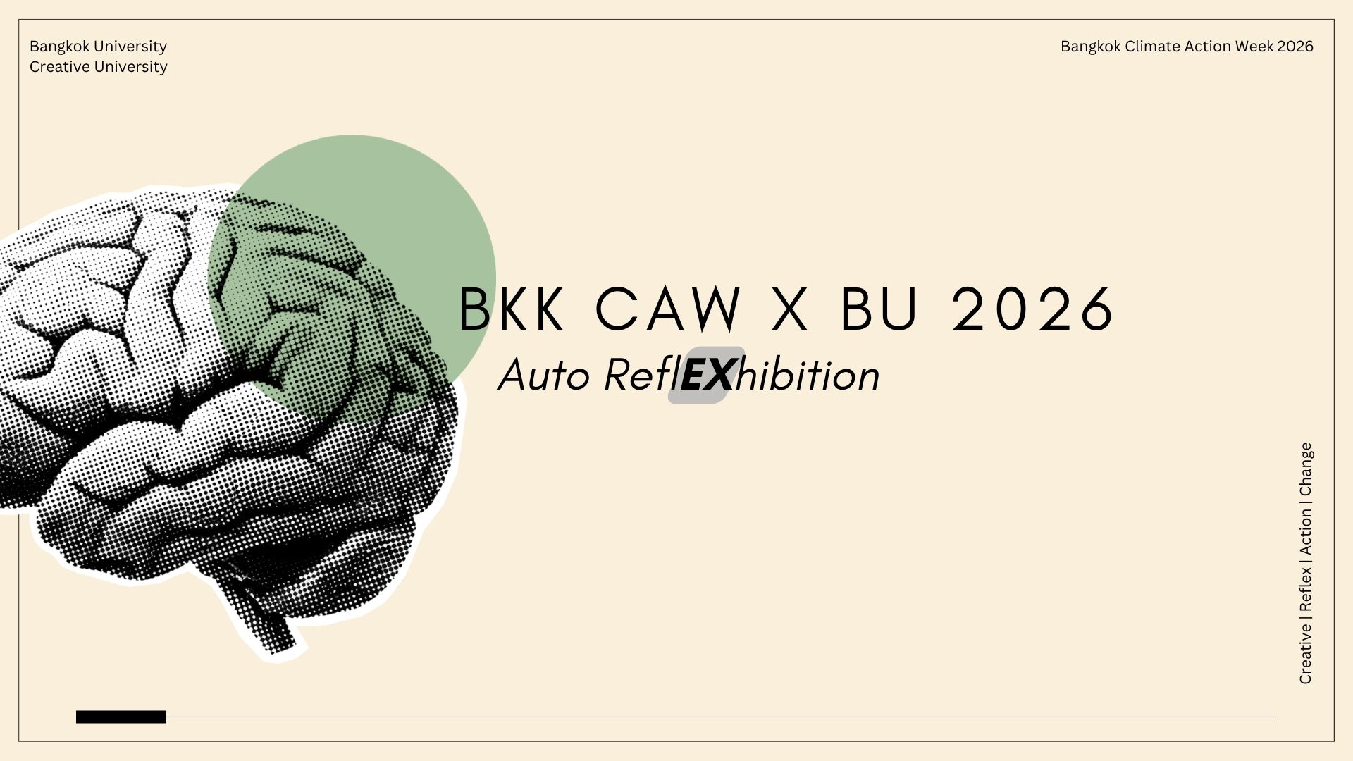 BU x BKKCAW 2026 : Auto ReflEXhibition