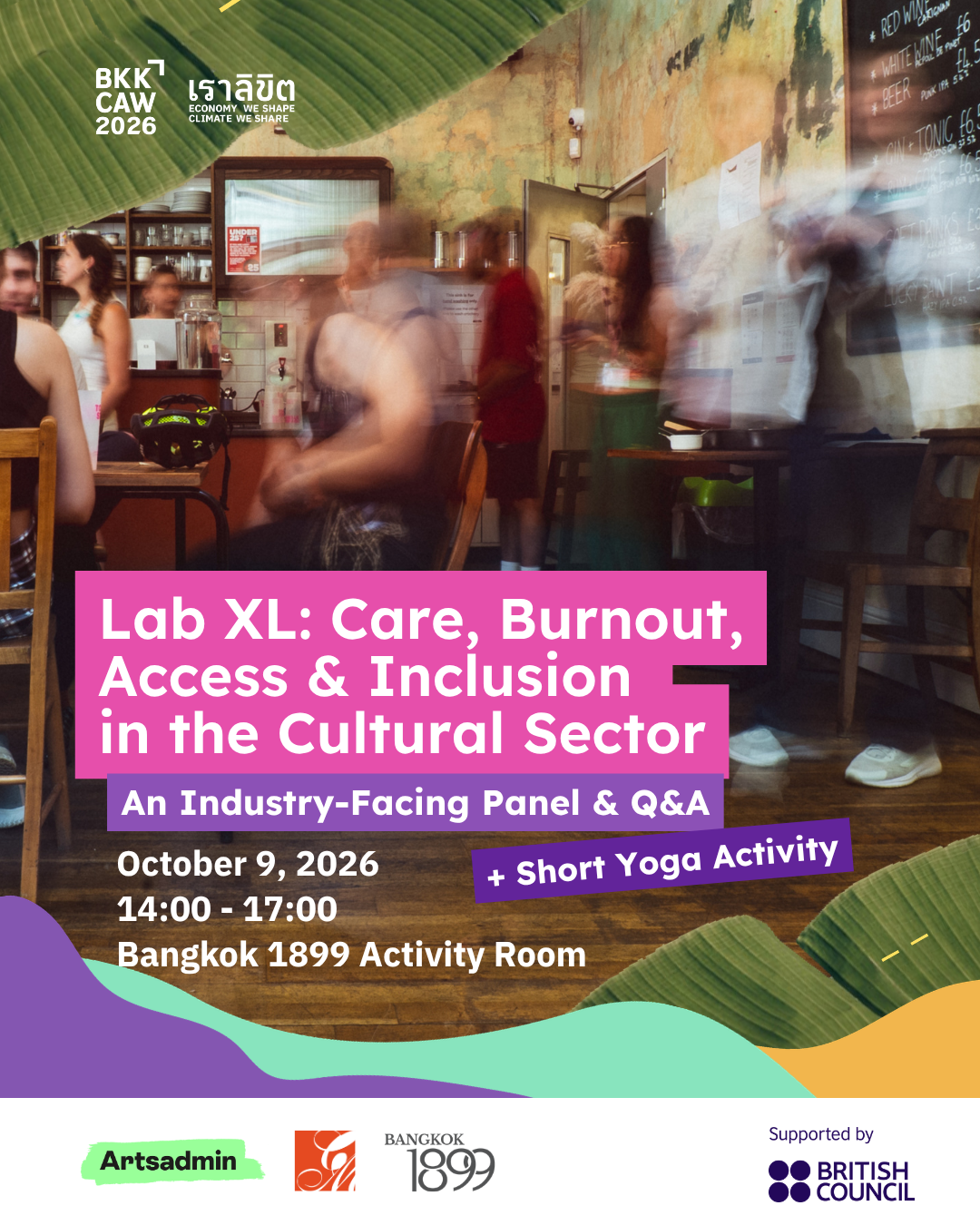 Lab XL: Care, Burnout, Access & Inclusion in the Cultural Sector