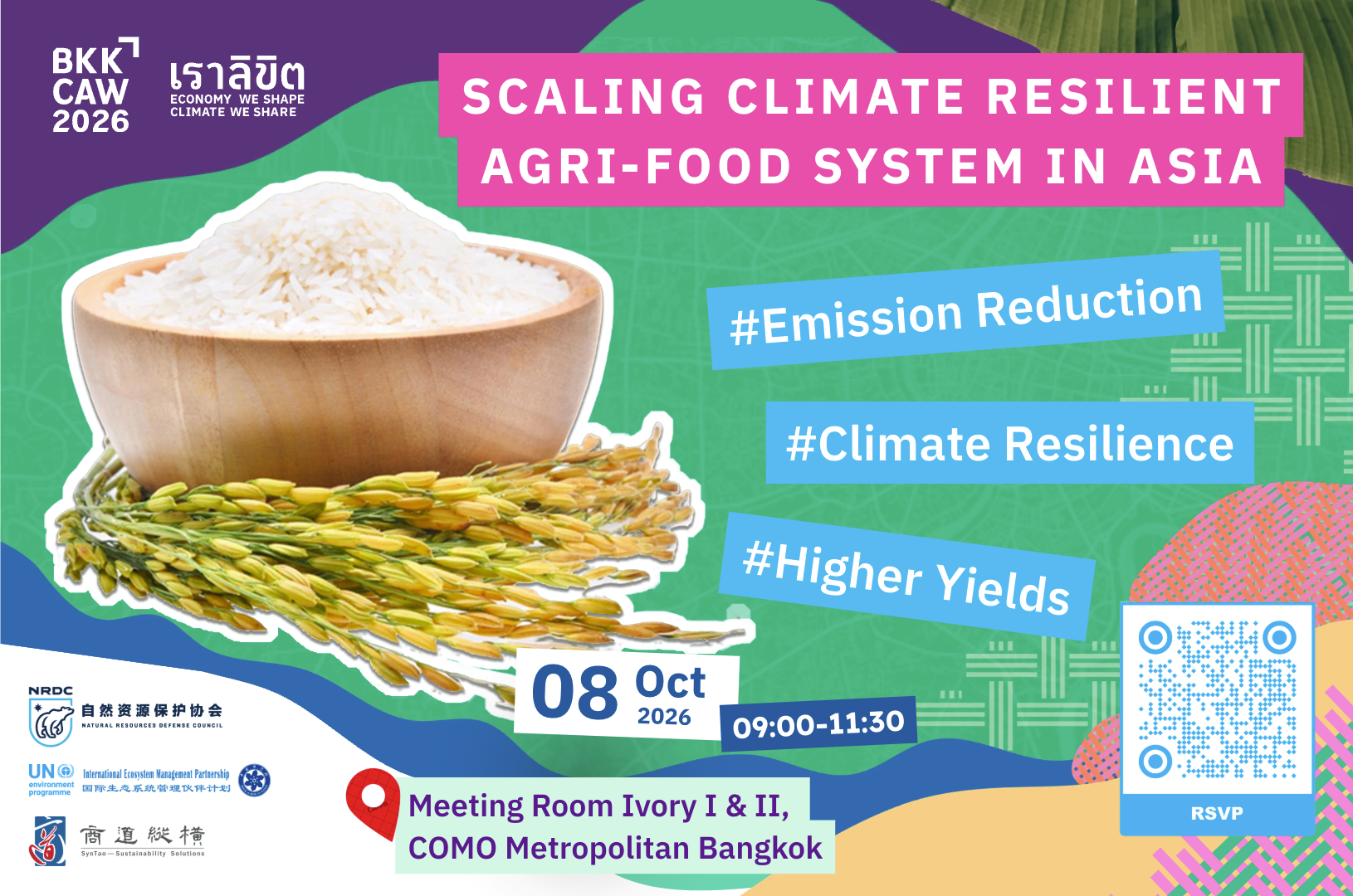 Scaling Climate Resilient Agri-Food System in Asia: Regional Solutions from Southeast Asia and China