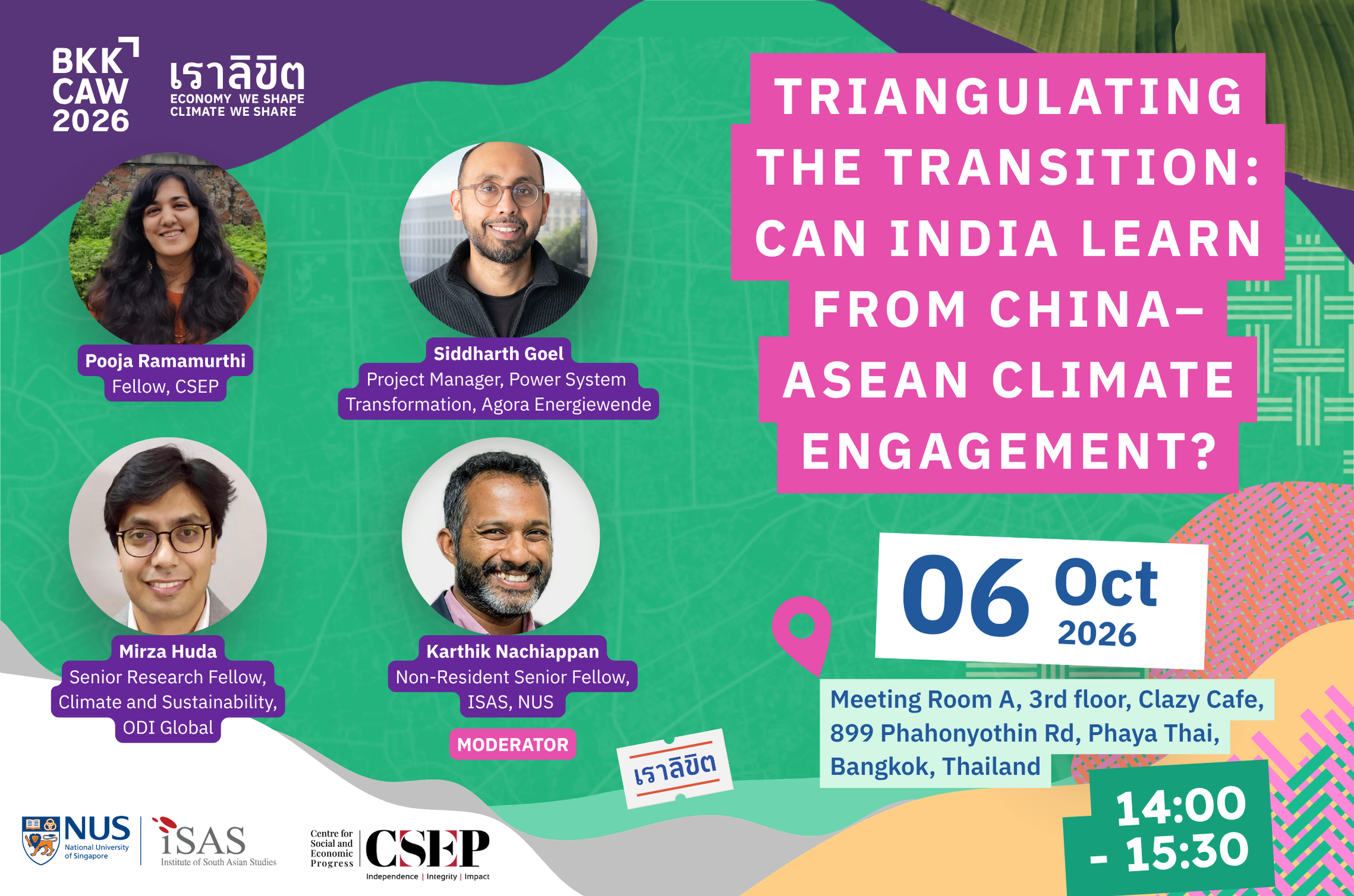 Triangulating the Transition: Can India Learn from China–ASEAN Climate Engagement
