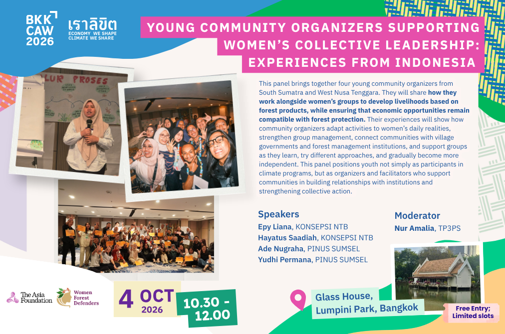 Young Community Organizers Supporting Women’s Collective Leadership: Experiences from Indonesia