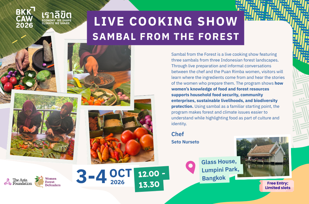 Live Cooking Show - Sambal from the Forest