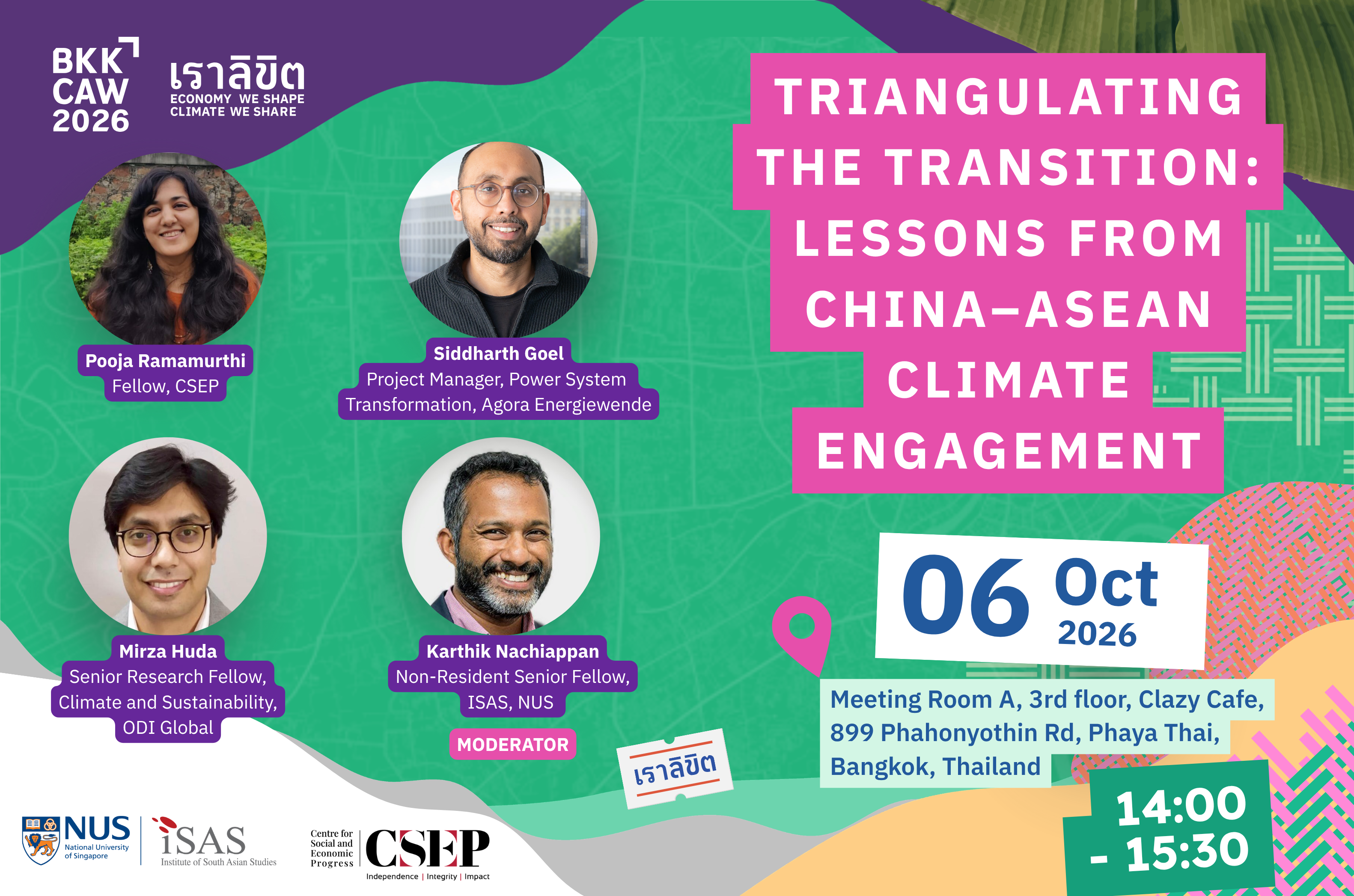 Triangulating the Transition: Lessons from China–ASEAN Climate Engagement