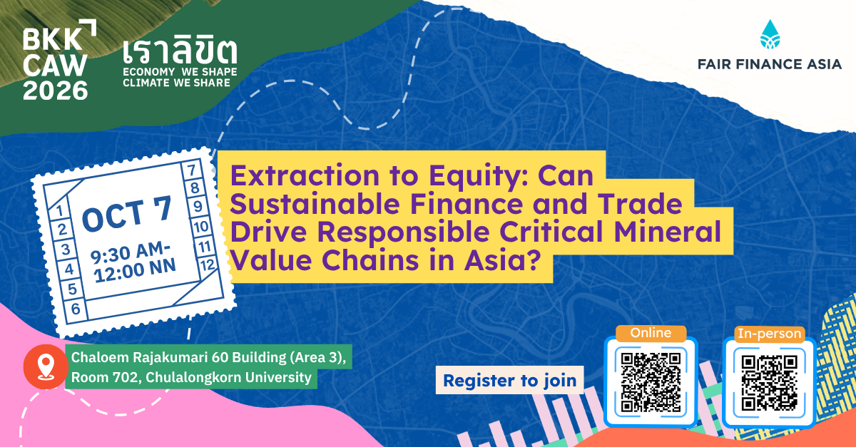 Extraction to Equity: Can Sustainable Finance and Trade Drive Responsible Critical Mineral Value Chains in Asia? 