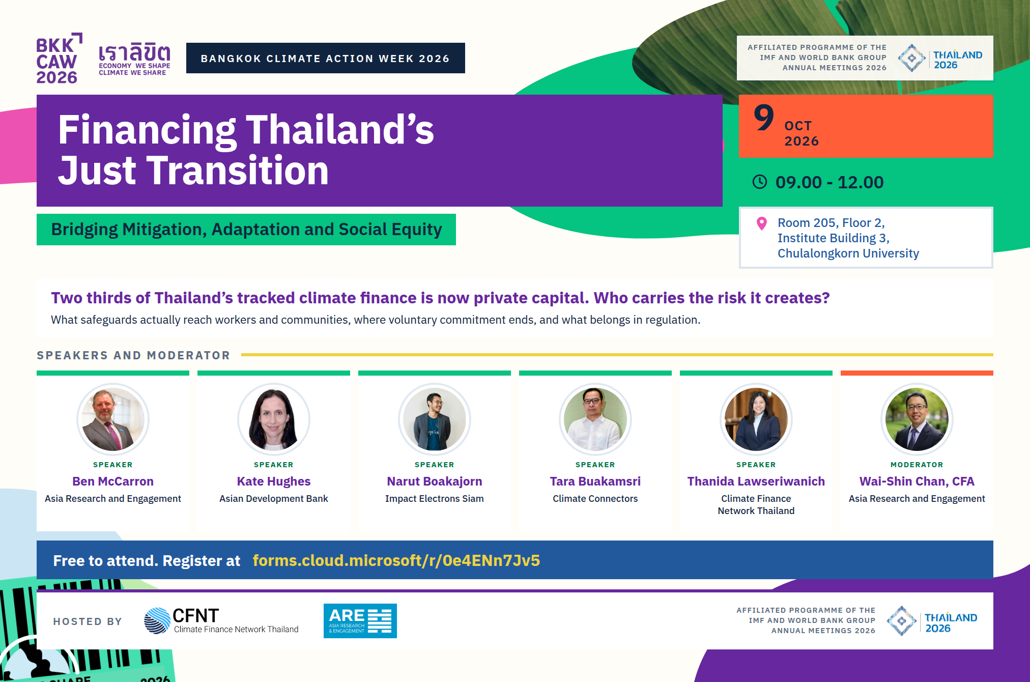 Financing Thailand's Just Transition: Bridging Mitigation, Adaptation and Social Equity